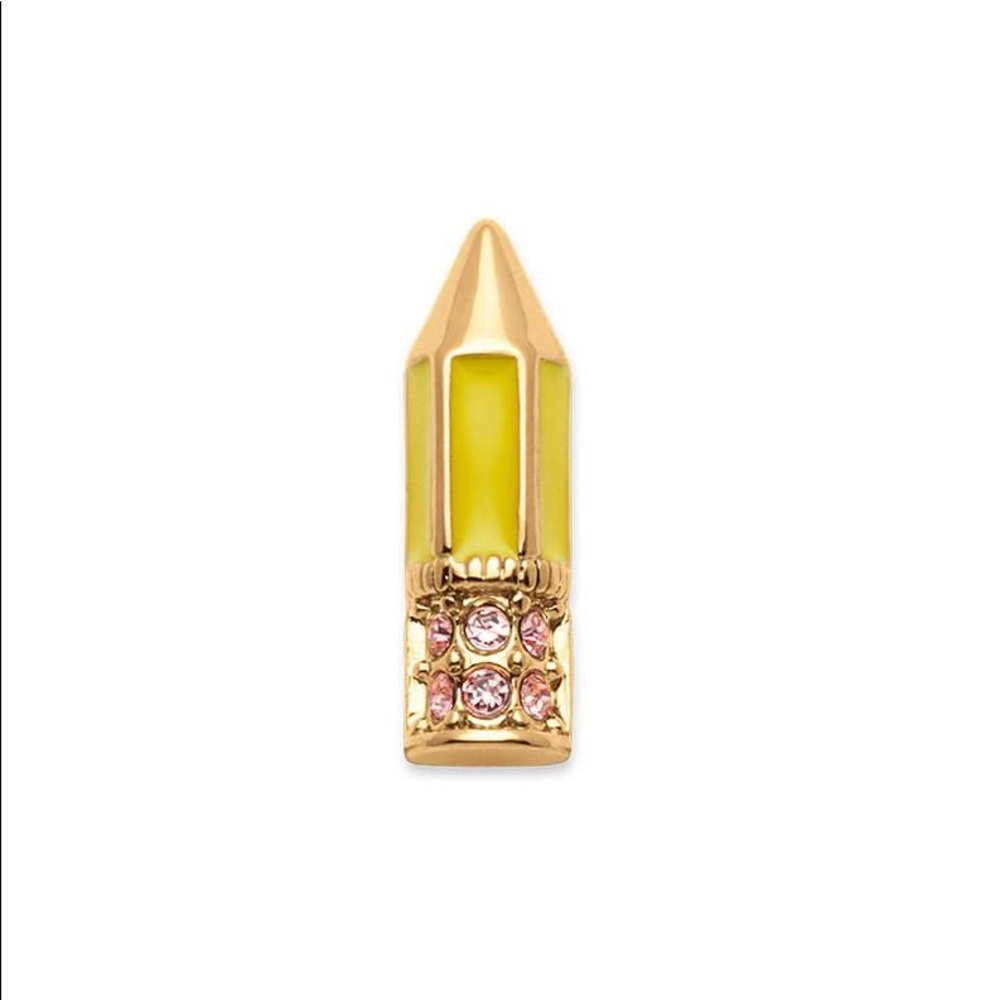 *Number 2 Pencil Charm* KEEP COLLECTIVE Retired Pink Eraser